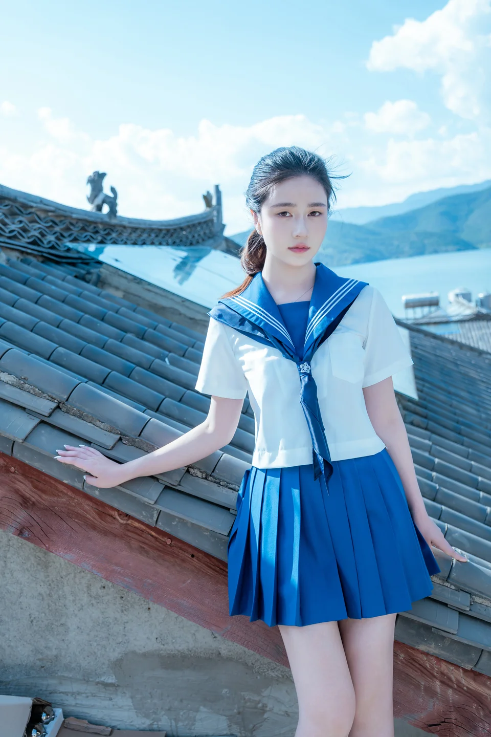 年年 - 泡沫之夏JK [78P-385MB] tg@simisebaisi 【丝足阁】026.webp